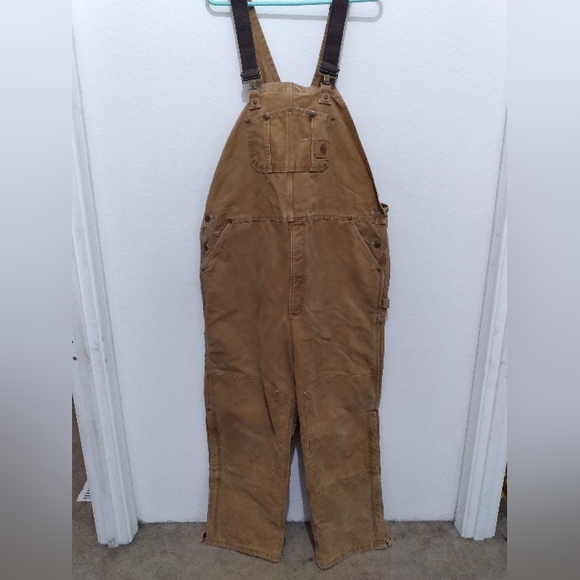 Carhartt Men's Overalls, Insulated, size 44x32 - Picture 1 of 2